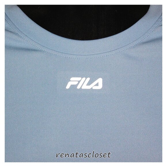 Fila Men's Zain Poly Interlock Training Tank NWT - Picture 2 of 10